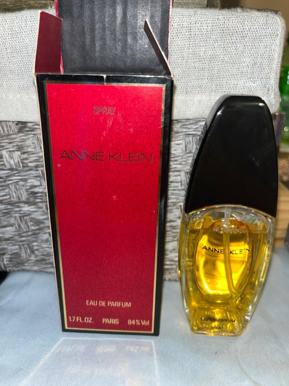 Anne Klein Red & Black Eau de Parfum Bottle